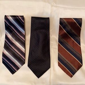 Three designer tie bundle
